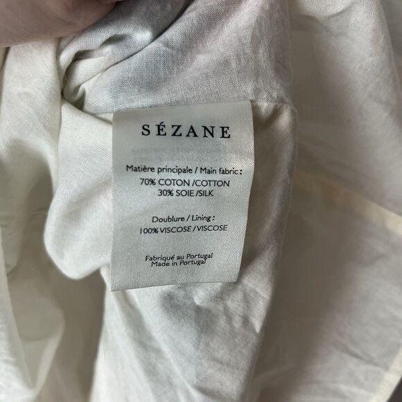 Sezane Floral Print Sido Dress Sundress Size 38 - Picture 6 of 10